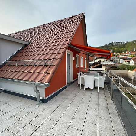 Markina: Penthaus - Burgblick Treffurt エクステリア 写真