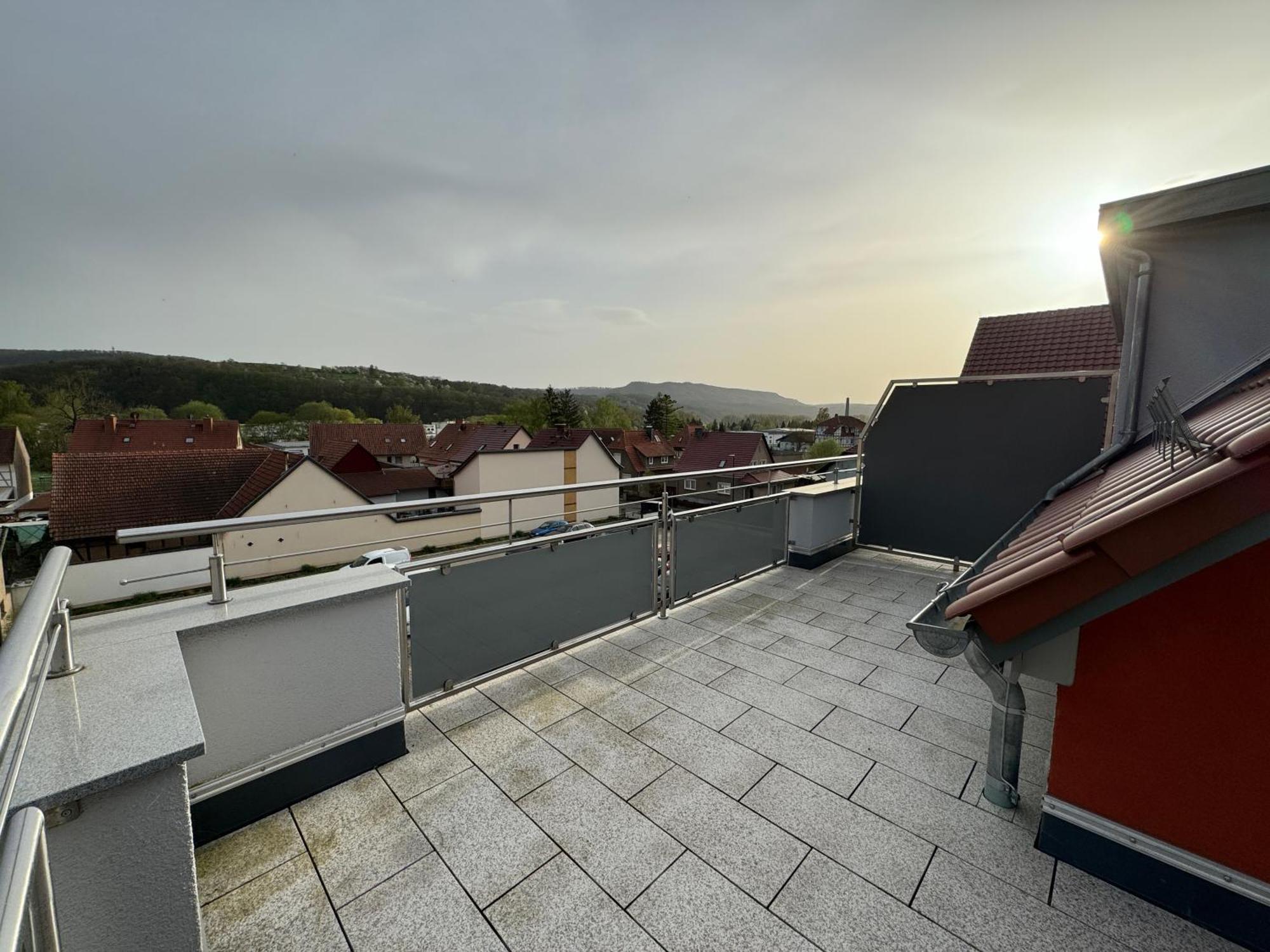 Markina: Penthaus - Burgblick Treffurt エクステリア 写真