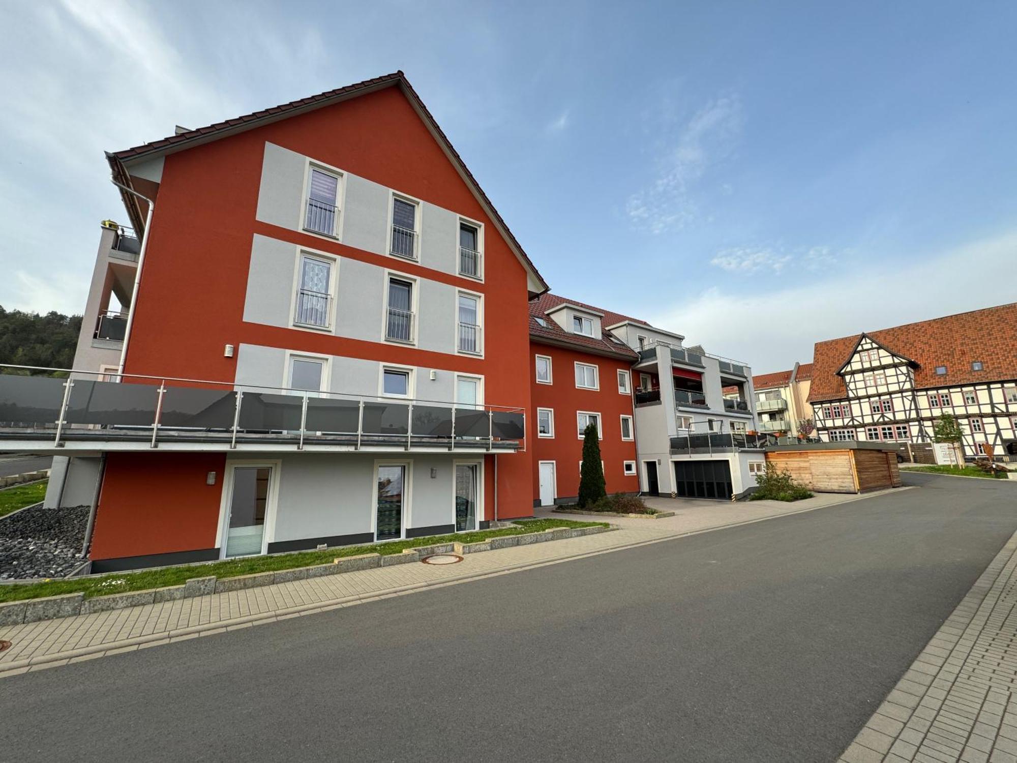 Markina: Penthaus - Burgblick Treffurt エクステリア 写真